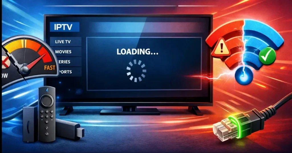 How to Fix IPTV Buffering Issues on Firestick & Smart TVs