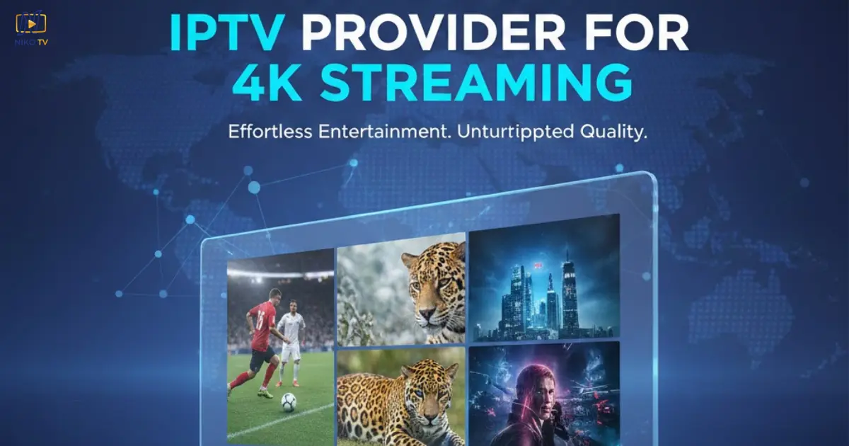 The Most Reliable IPTV Provider for 4K Streaming