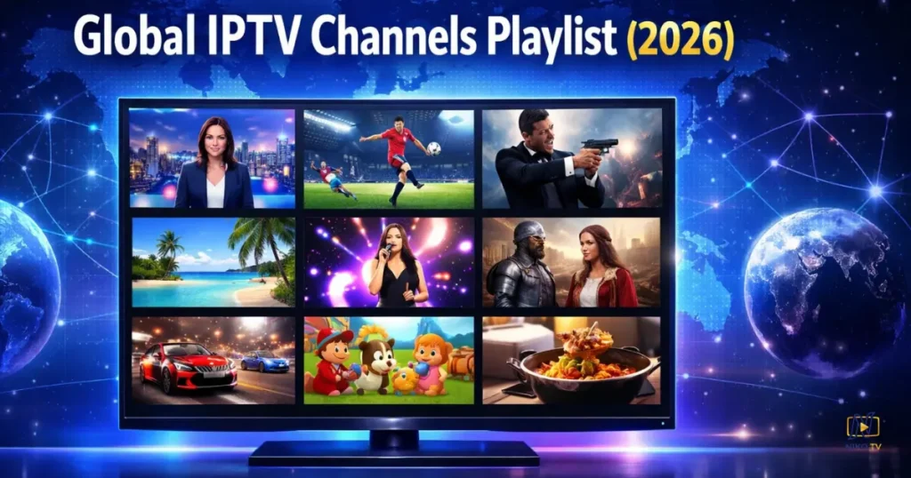 Best Global IPTV Playlist for International Channels (2026 Guide)