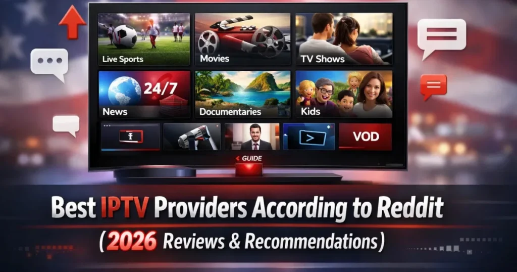Best IPTV Providers According to Reddit (2026 Reviews & Recommendations)